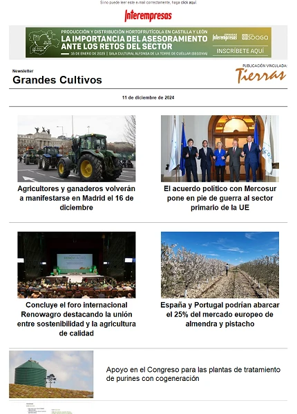 Newsletter Grandes Cultivos