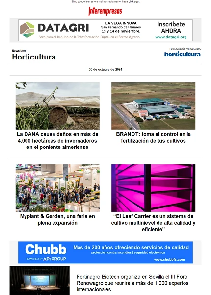 Newsletter Horticultura