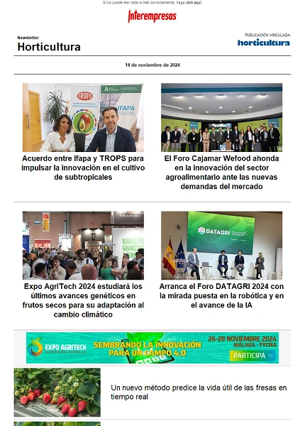 Newsletter Horticultura