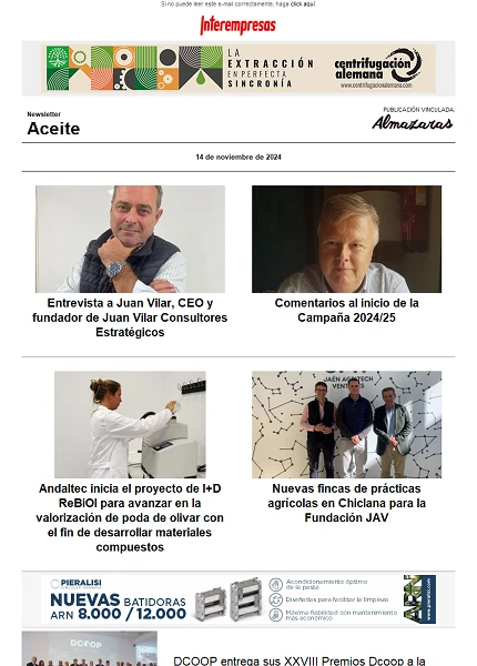 Newsletter Aceite