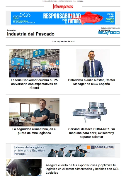 Newsletter TecnoSeaFood