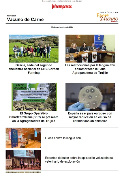 Newsletter Vacuno de Carne