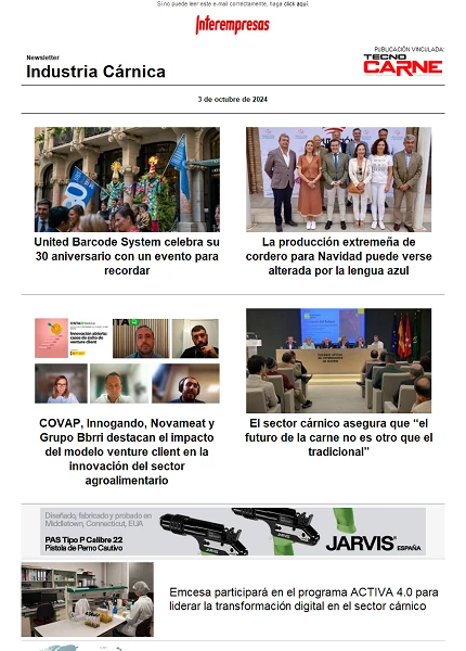 Newsletter Industria Cárnica