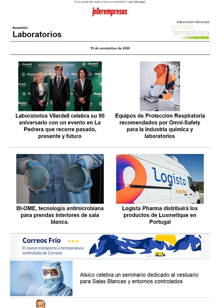 Newsletter Laboratorios