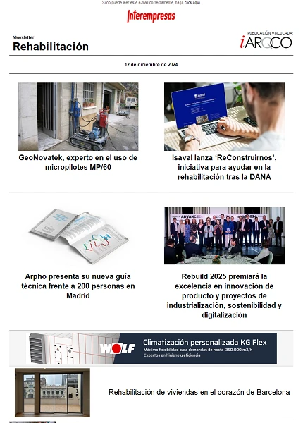 Newsletter Rehabilitación