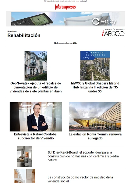 Newsletter Rehabilitación