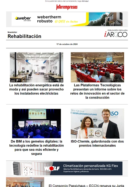 Newsletter Rehabilitación