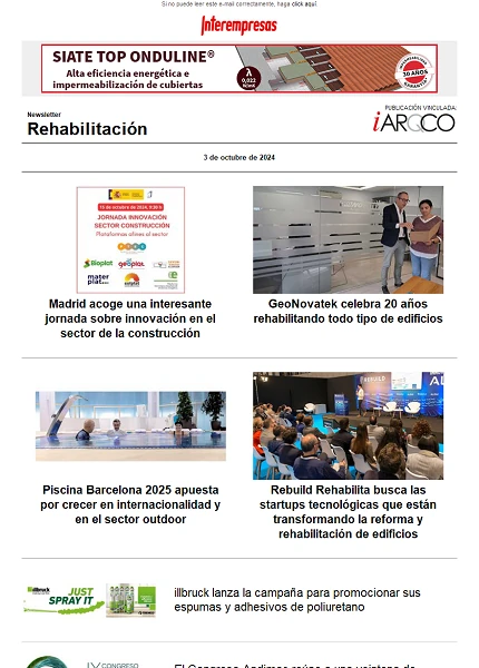 Newsletter Rehabilitación