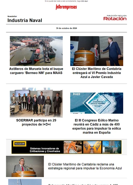 Newsletter Construcción Naval