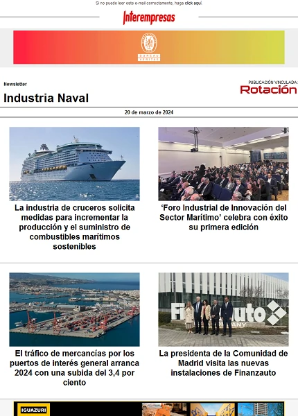 Newsletter Construcción Naval