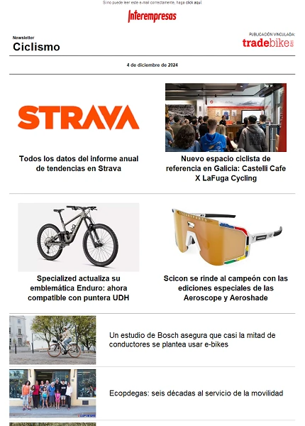 Newsletter TradeBike