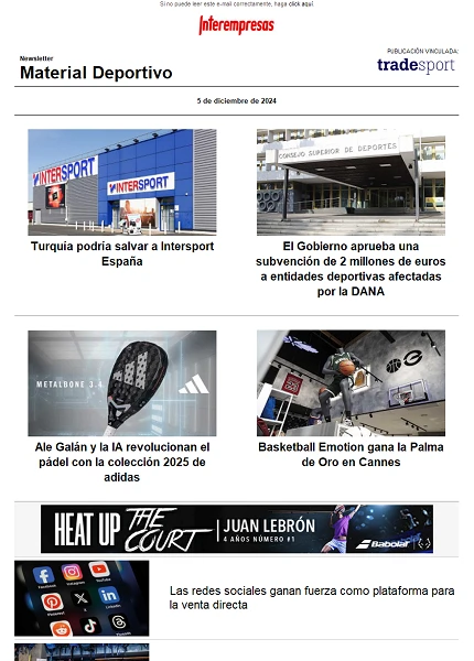 Newsletter TradeSport