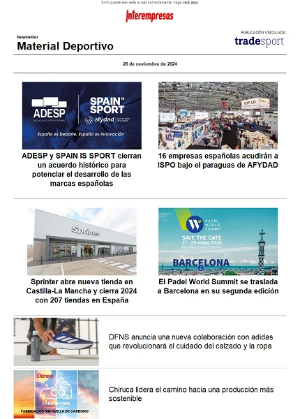 Newsletter TradeSport