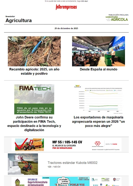 Newsletter Agrícola Newsletter Agrícola