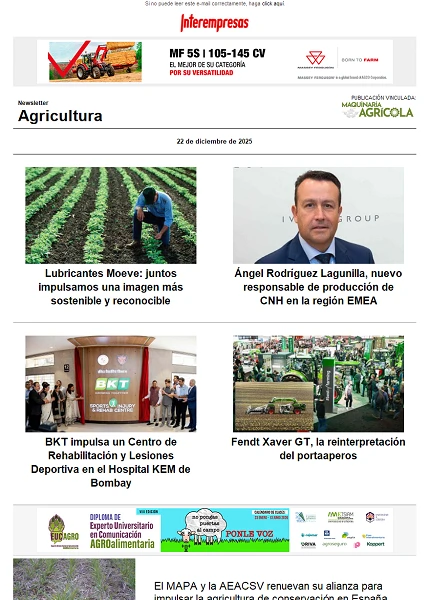 Newsletter Agrícola