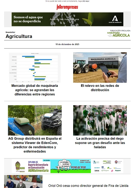 Newsletter Agrícola Newsletter Agrícola