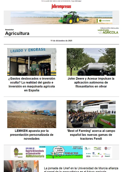Newsletter Agrícola Newsletter Agrícola