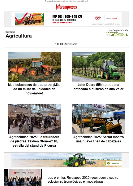Newsletter Agrícola Newsletter Agrícola