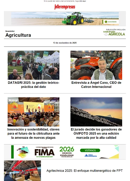 Newsletter Agrícola Newsletter Agrícola