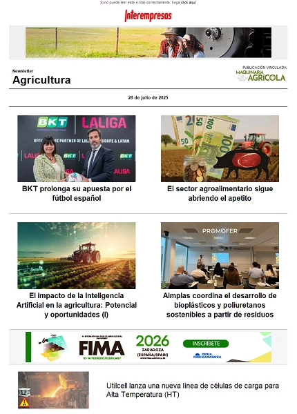 Newsletter Agrícola