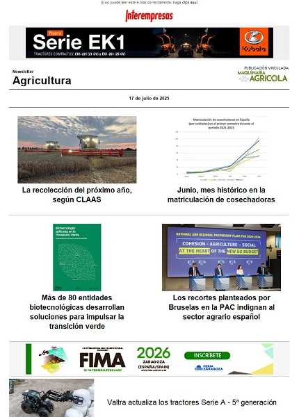 Newsletter Agrícola