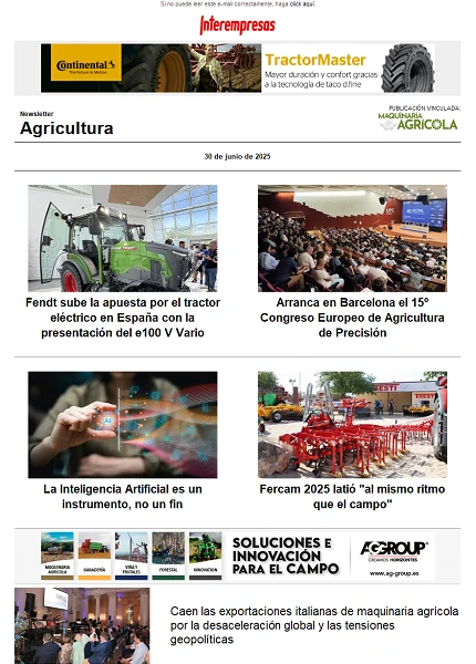 Newsletter Agrícola