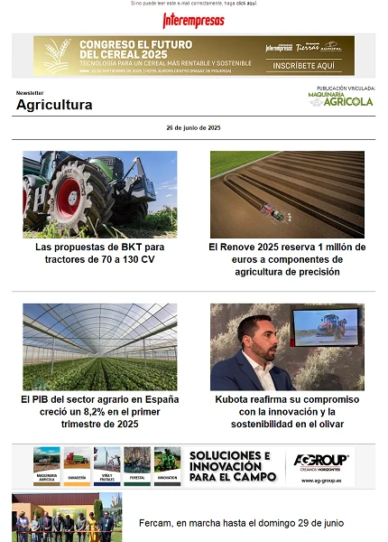 Newsletter Agrícola