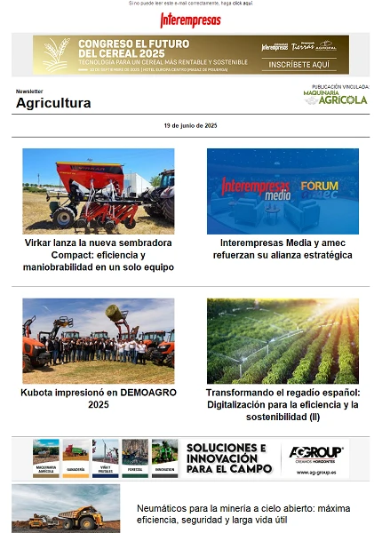 Newsletter Agrícola