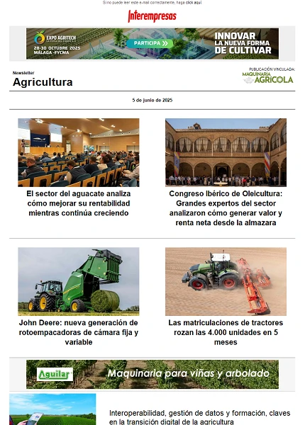 Newsletter Agrícola