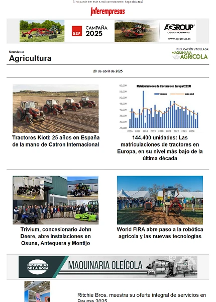 Newsletter Agrícola