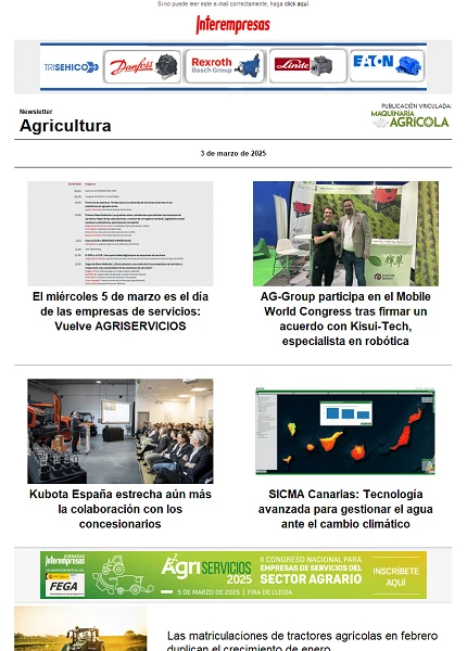 Newsletter Agrícola