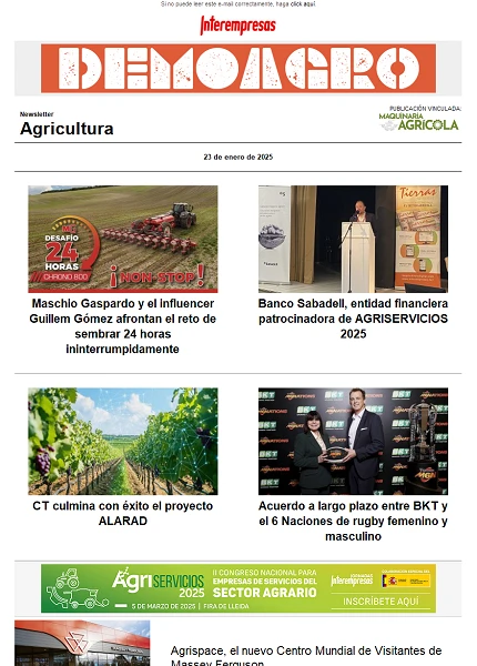 Newsletter Agrícola