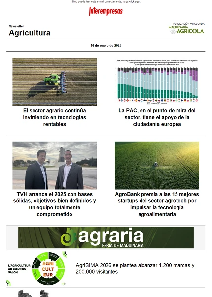 Newsletter Agrícola