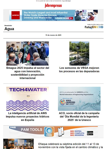 Newsletter Industria del Agua