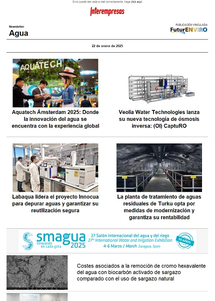 Newsletter Industria del Agua