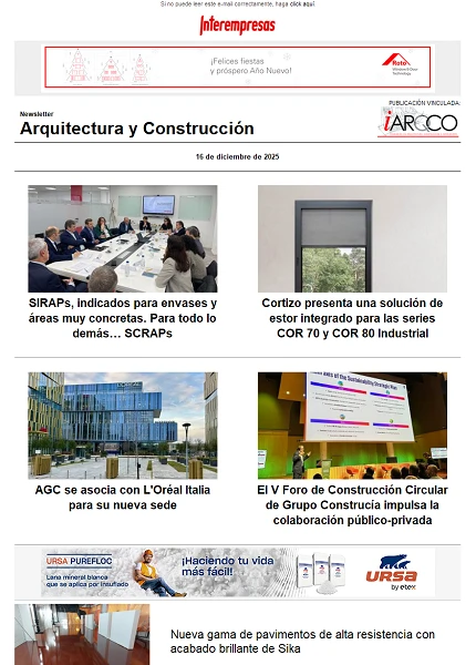 Newsletter Arquitectura y Construcción Newsletter Arquitectura y Construcción