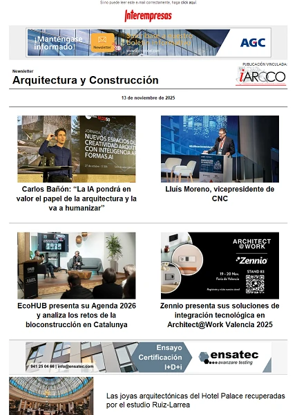 Newsletter Arquitectura y Construcción Newsletter Arquitectura y Construcción
