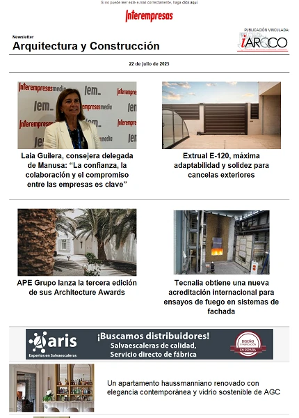 Newsletter Arquitectura y Construcción