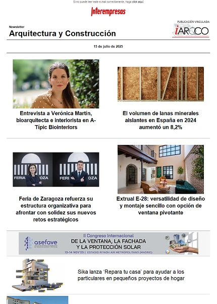 Newsletter Arquitectura y Construcción