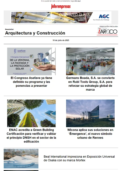 Newsletter Arquitectura y Construcción