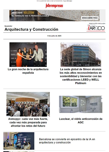 Newsletter Arquitectura y Construcción