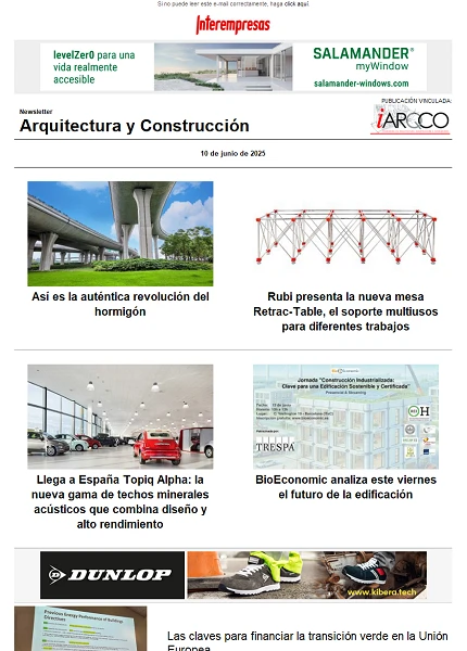 Newsletter Arquitectura y Construcción