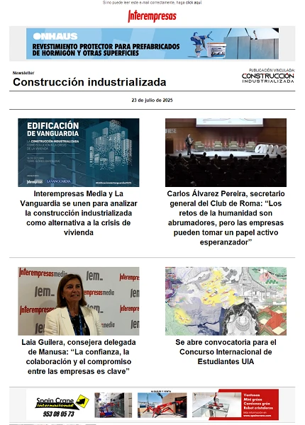 Newsletter Construcción industrializada
