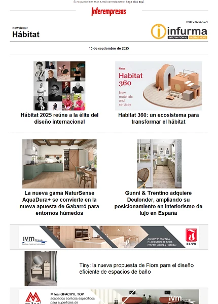 Newsletter Hábitat
