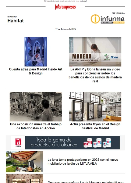 Newsletter Hábitat