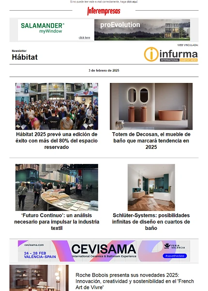 Newsletter Hábitat