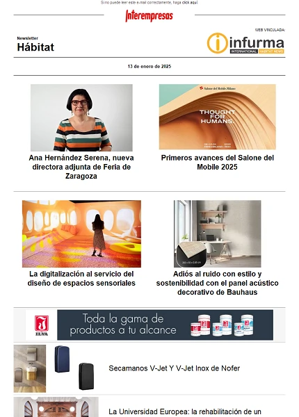 Newsletter Hábitat