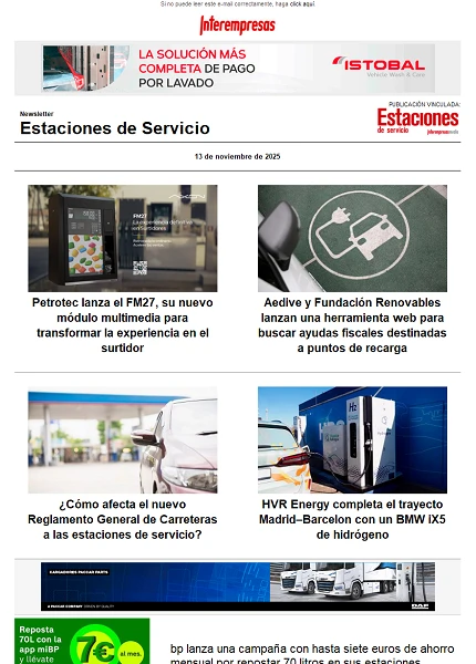 Newsletter Estaciones de Servicio Newsletter Estaciones de Servicio