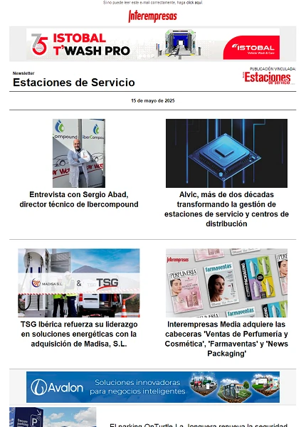 Newsletter Estaciones de Servicio