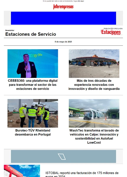Newsletter Estaciones de Servicio
